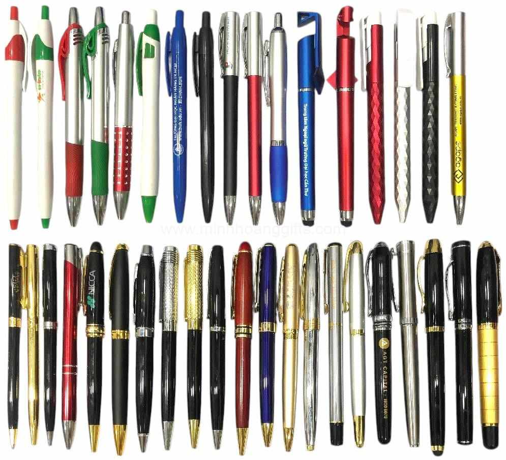 các loại bút bi phổ biến hiện nay 