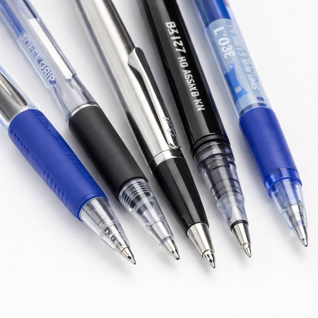 Các Loại Bút Bi Phổ Biến Được Dùng Nhiều Hiện Nay