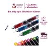 Bút Máy Ngòi Siêu Mảnh 0.38mm – Thiết Kế Trong Suốt, Dễ Bơm Mực, 10 Màu, Dành Cho Học Sinh Văn Phòng