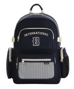 Balo nam nữ đi học đi làm BAMA Border Backpack chống nước nhiều ngăn đựng laptop 15.6 inch