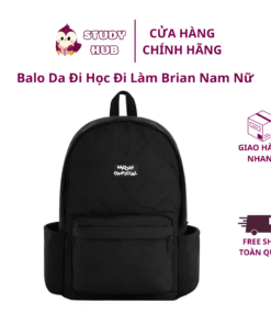 Balo Da Đi Học Đi Làm Brian Nam Nữ Cặp Đựng Laptop Du Lịch Nhiều Ngăn | UNDERTHINKER
